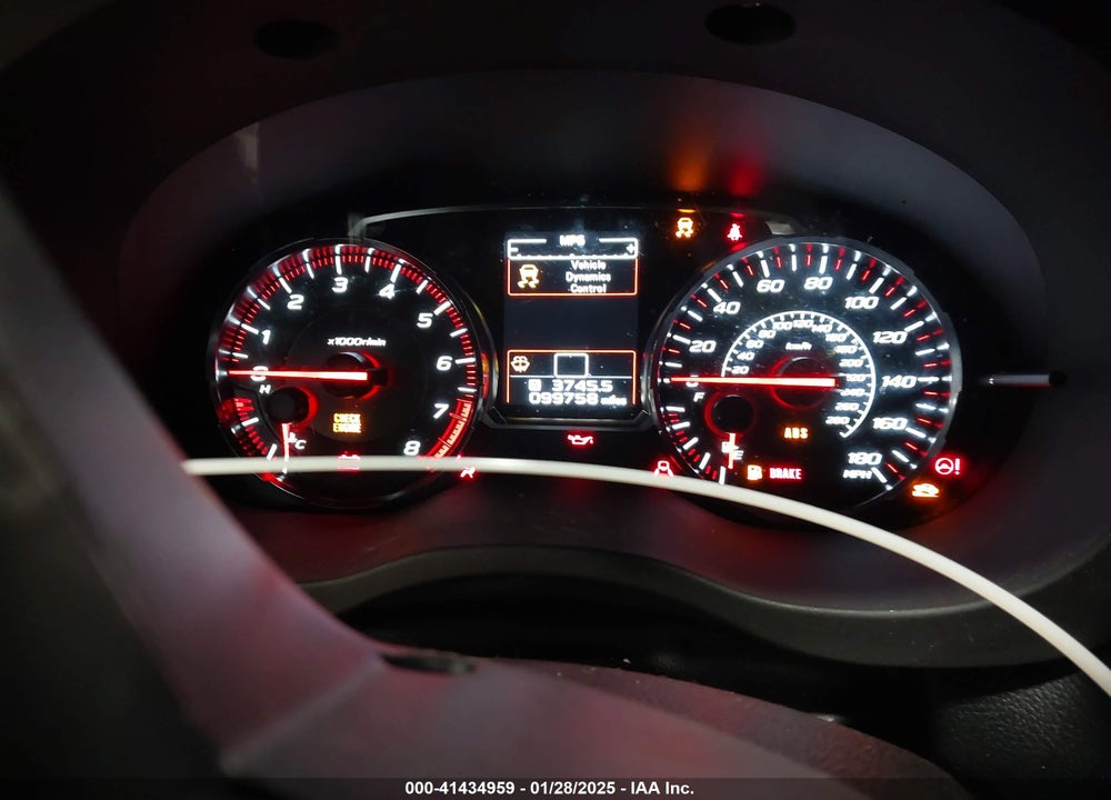 2019 SUBARU WRX VIN: JF1VA1A61K9826503