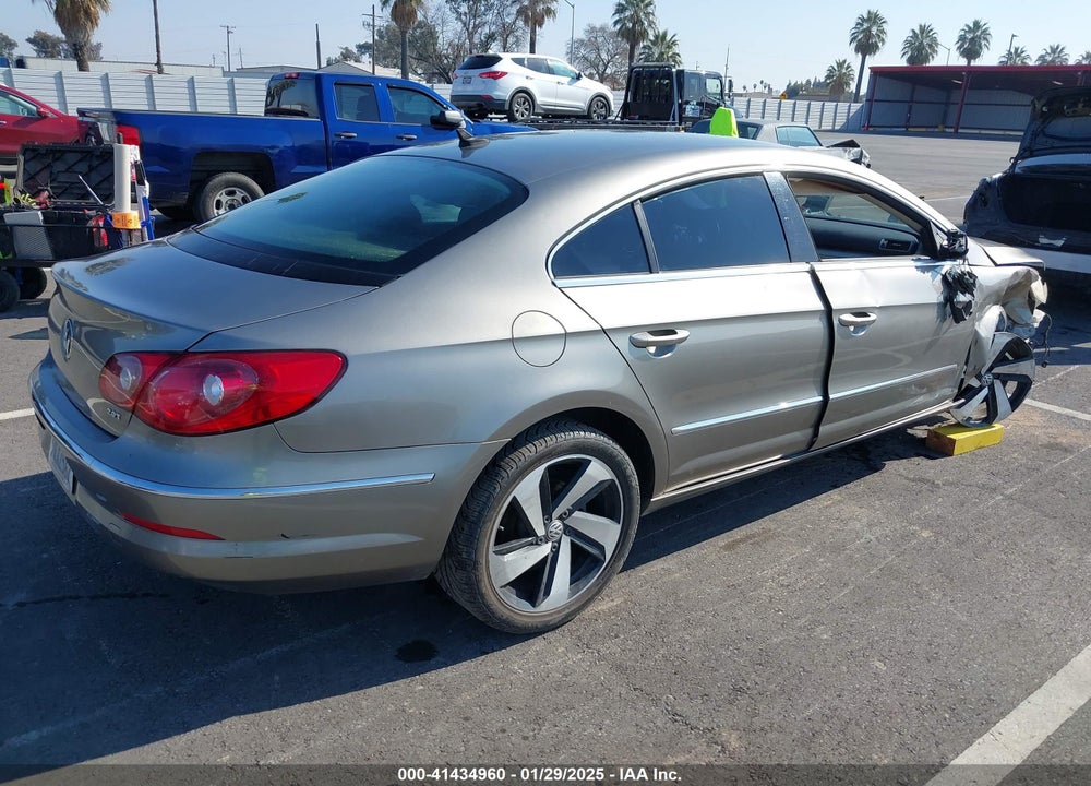 2012 VOLKSWAGEN CC SPORT VIN: WVWMP7AN6CE502177