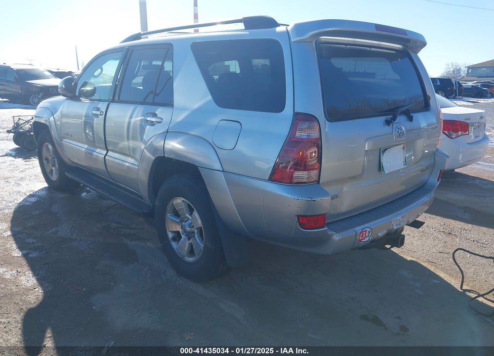 2003 TOYOTA 4RUNNER SR5 V8 VIN: JTEBT14R030027357