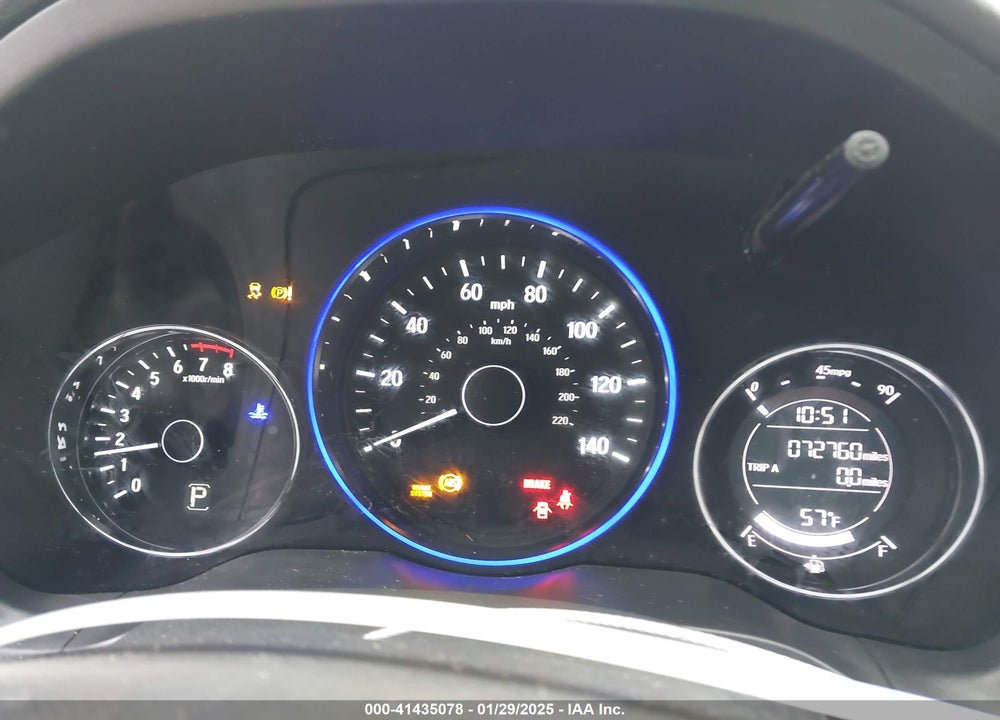 2017 HONDA HR-V LX VIN: 3CZRU5H31HM713161