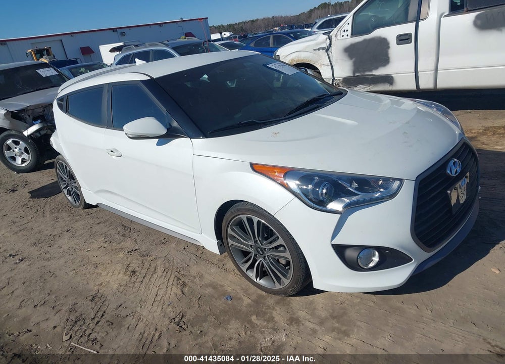 2016 HYUNDAI VELOSTER TURBO VIN: KMHTC6AE4GU297211