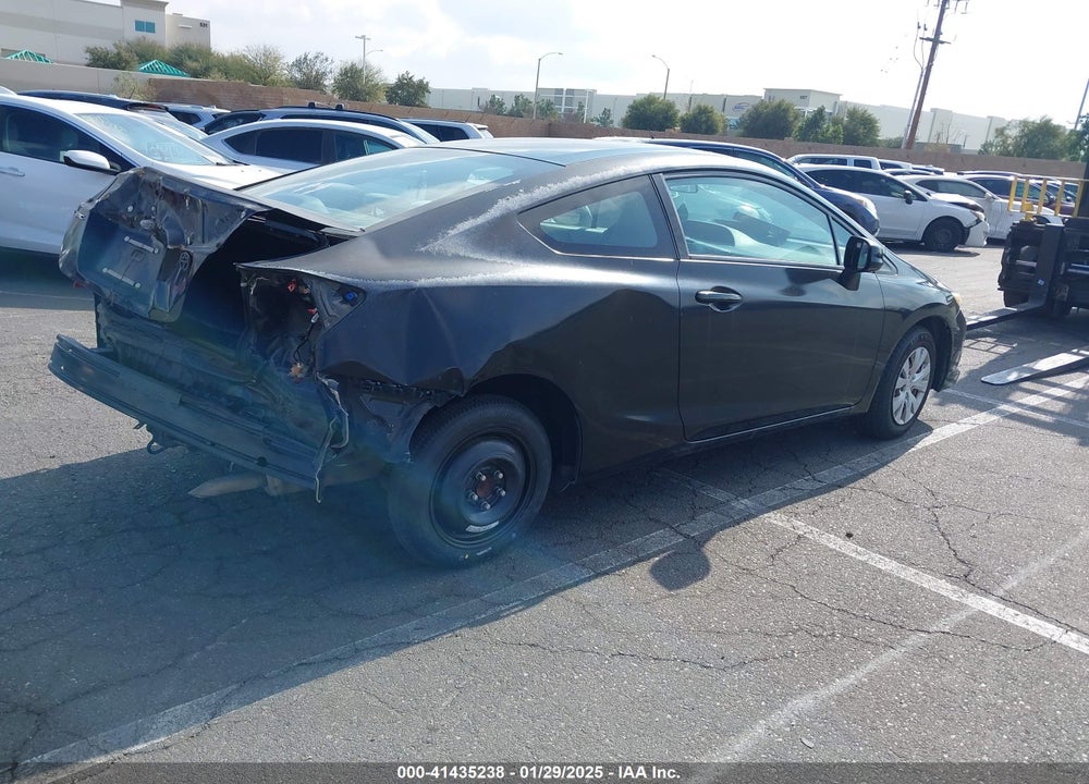 2012 HONDA CIVIC LX VIN: 2HGFG3B54CH535186
