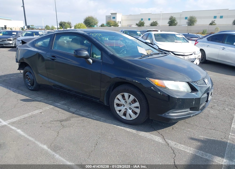2012 HONDA CIVIC LX VIN: 2HGFG3B54CH535186