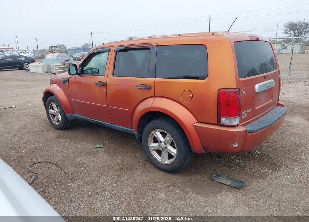 2007 DODGE NITRO SLT/RT VIN: 1D8GT58K77W595530