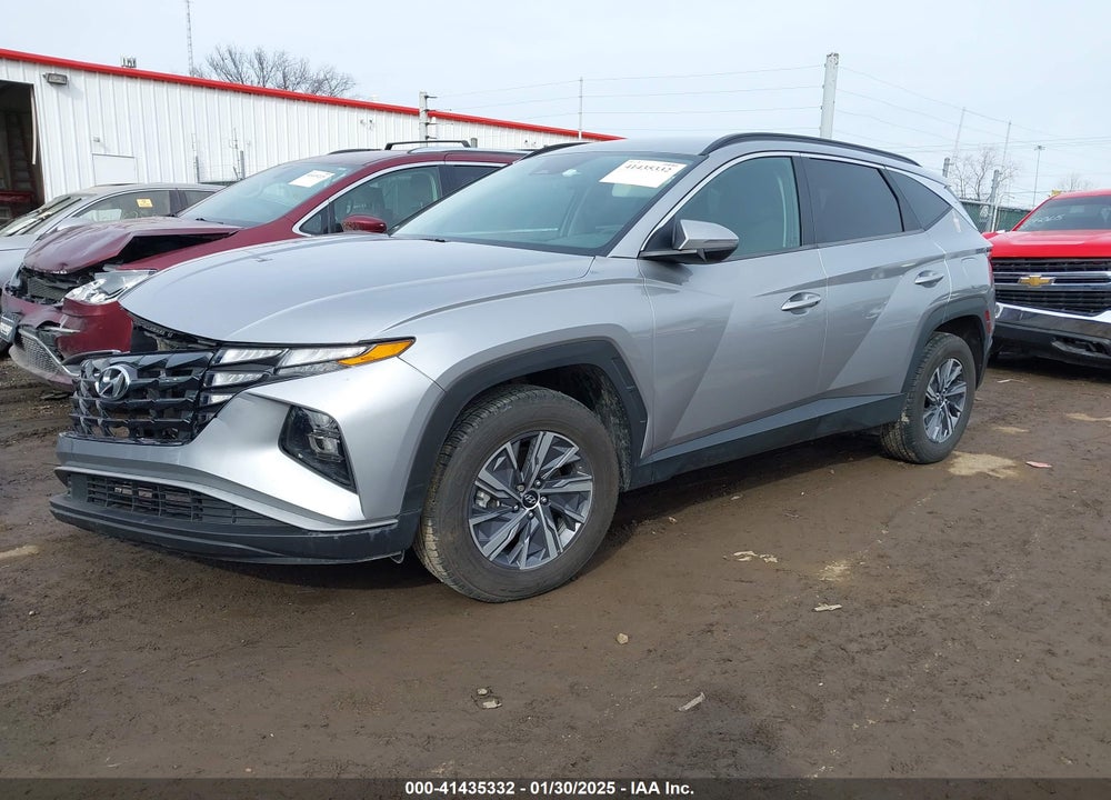 2022 HYUNDAI TUCSON HYBRID BLUE VIN: KM8JBCA12NU035920