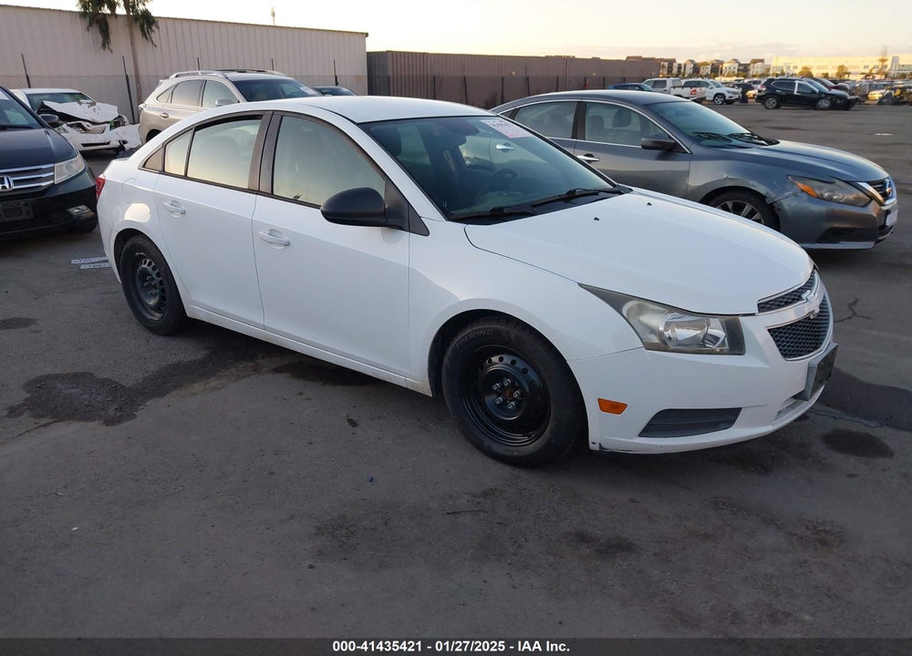 2013 CHEVROLET CRUZE LS MANUAL VIN: 1G1PB5SG6D7107026