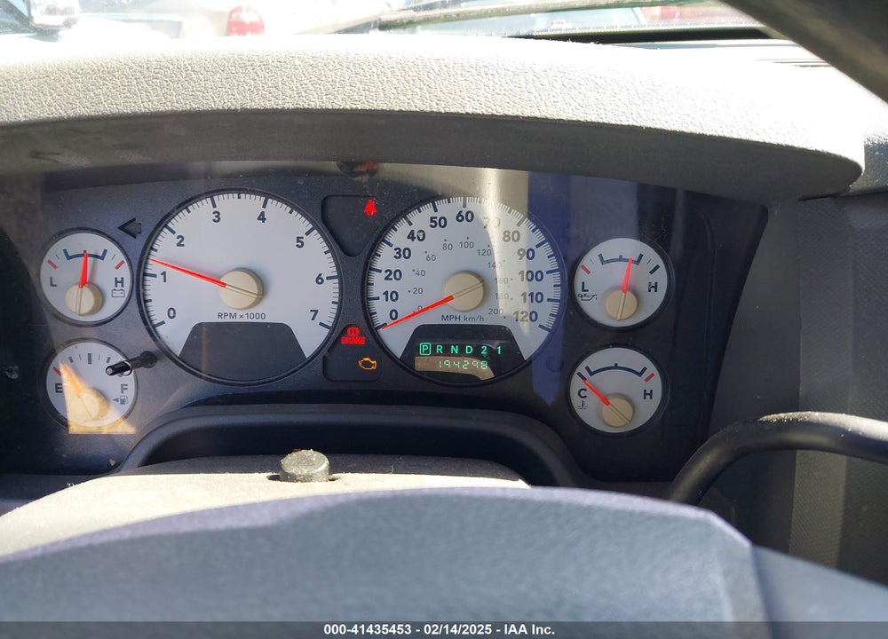2007 DODGE RAM 1500 SLT VIN: 1D7HA18217S200109