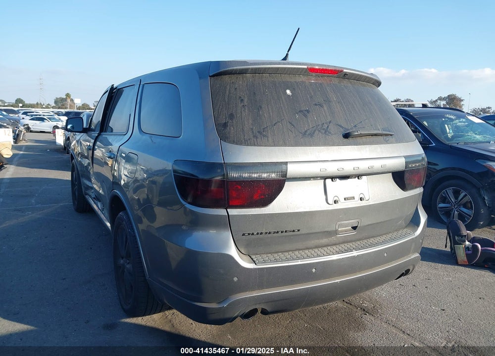 2013 DODGE DURANGO VIN: 1C4RDHAGXDC575037