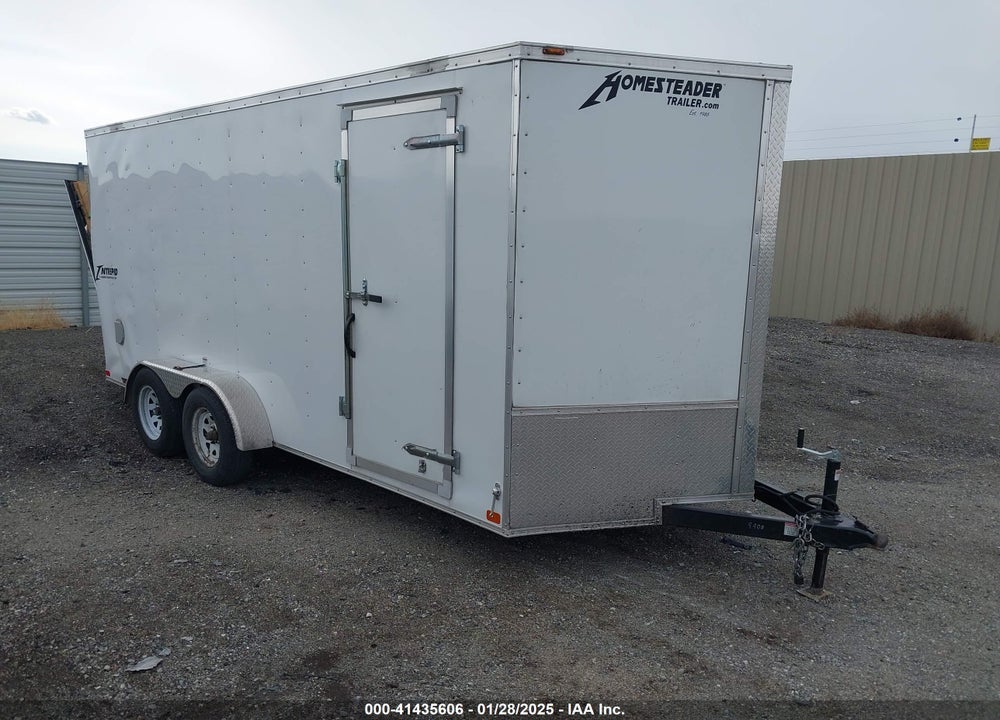 2024 HOMESTEADER 16FT ENCLOSED TRAILE VIN: 5HABE1628RN129908