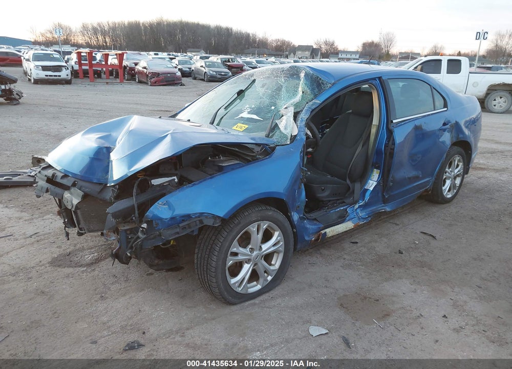 2012 FORD FUSION VIN: 3FAHP0HA3CR418607