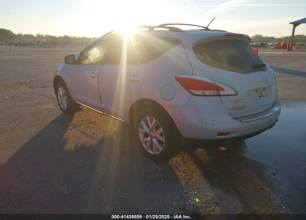 2014 NISSAN MURANO SV VIN: JN8AZ1MUXEW406258