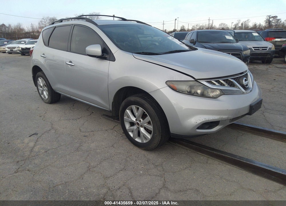 2014 NISSAN MURANO SV VIN: JN8AZ1MUXEW406258