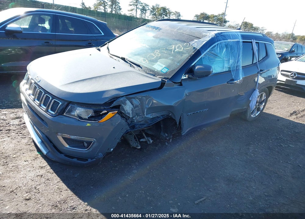 2019 JEEP COMPASS VIN: 3C4NJDCB4KT787418