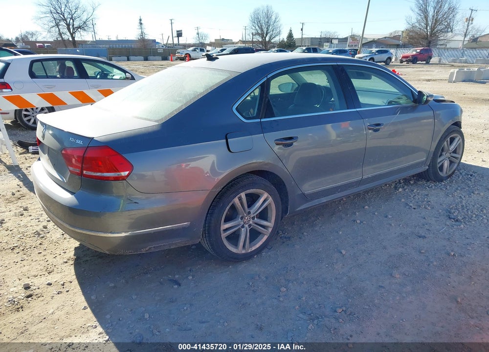 2012 VOLKSWAGEN PASSAT VIN: 1VWCN7A34CC053719