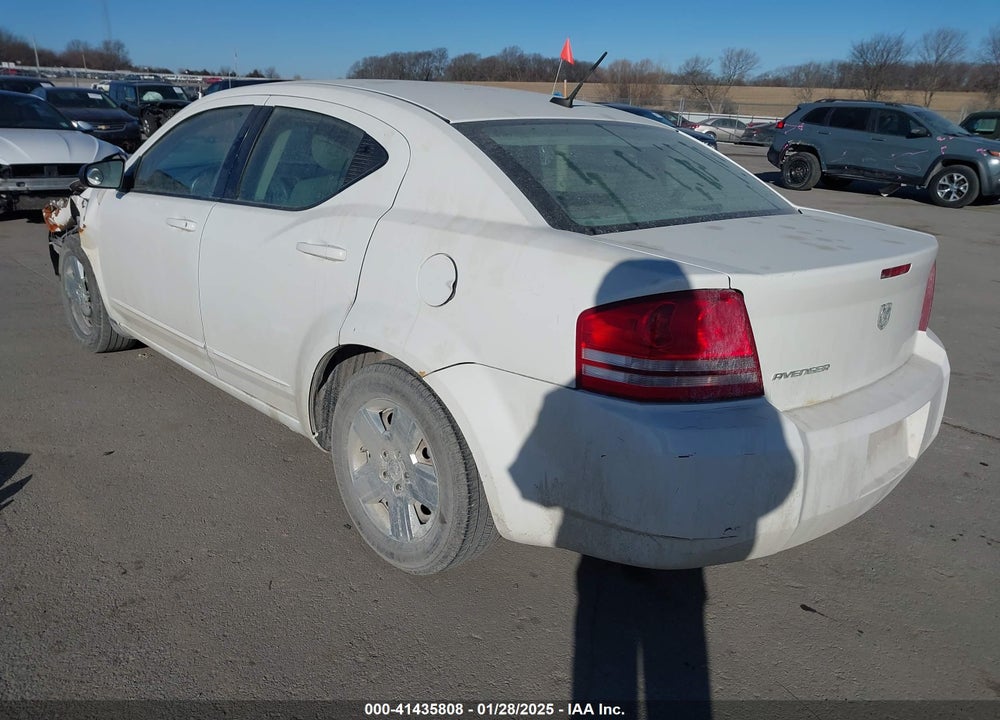 2008 DODGE AVENGER VIN: 1B3LC46K58N236177