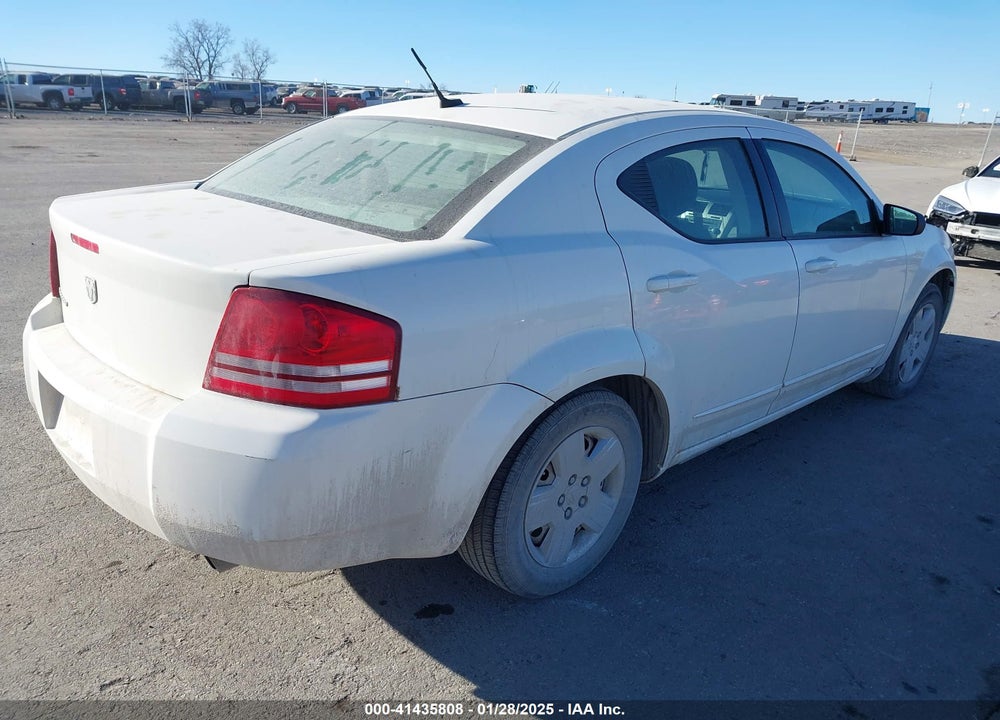 2008 DODGE AVENGER VIN: 1B3LC46K58N236177