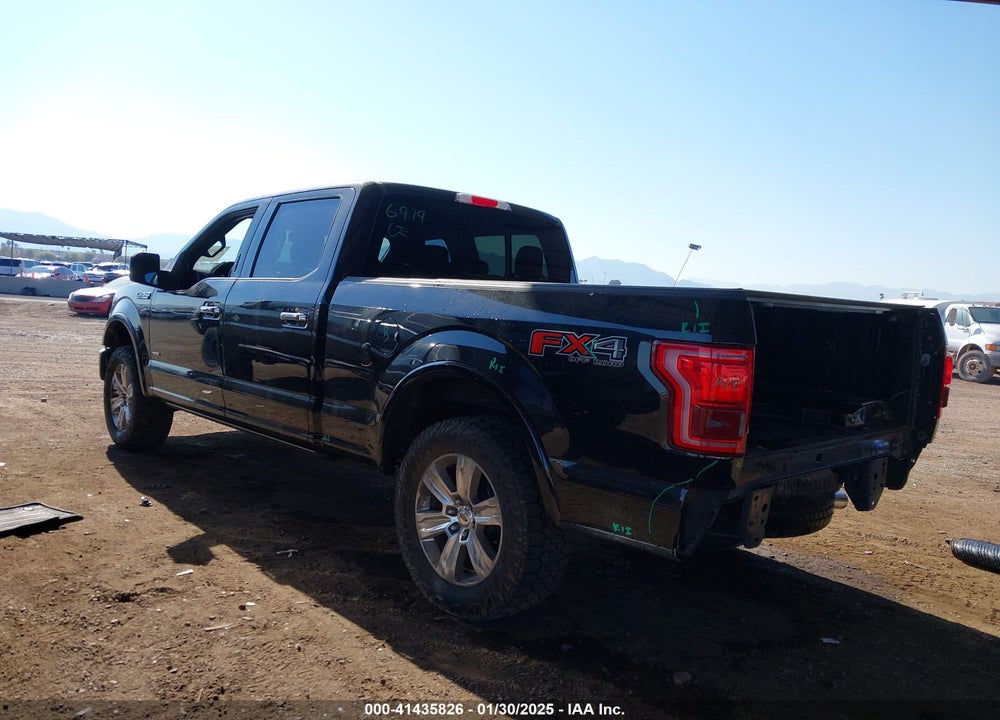 2015 FORD F-150 VIN: 1FTFW1EG2FFA56032