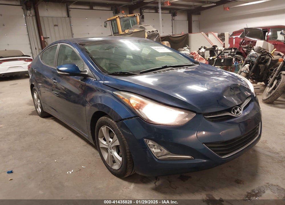 2016 HYUNDAI ELANTRA VIN: 5NPDH4AE4GH787575