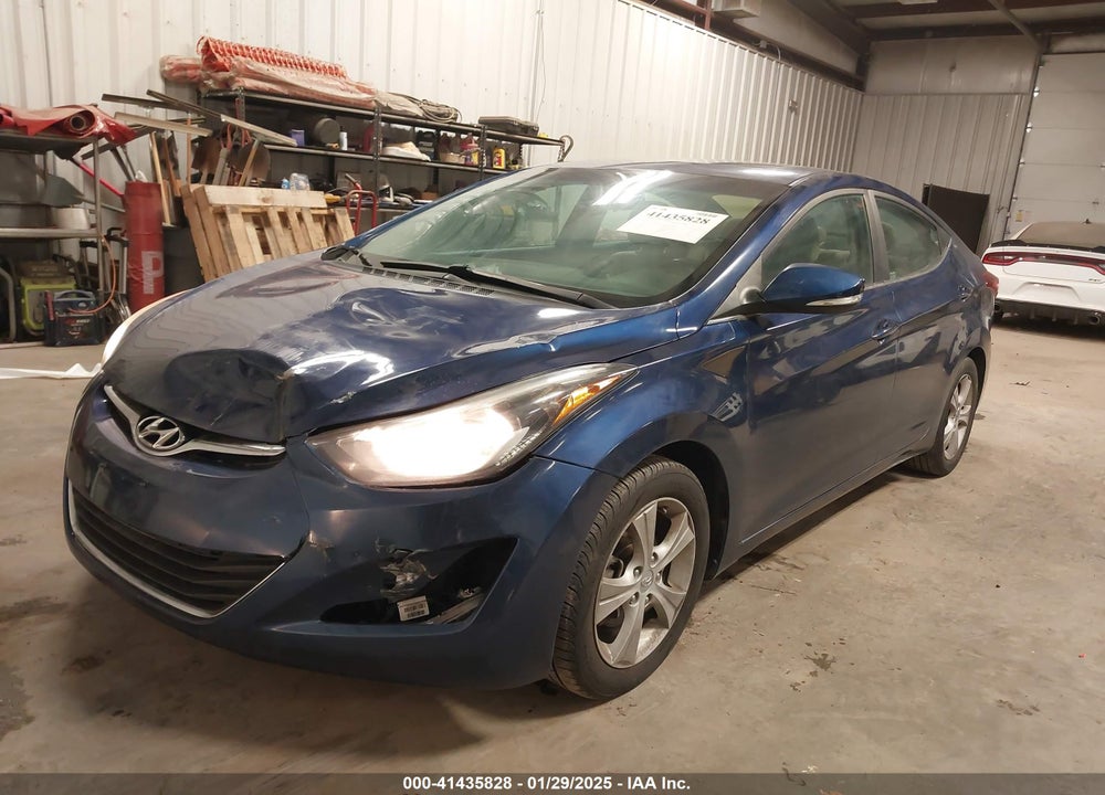 2016 HYUNDAI ELANTRA VIN: 5NPDH4AE4GH787575