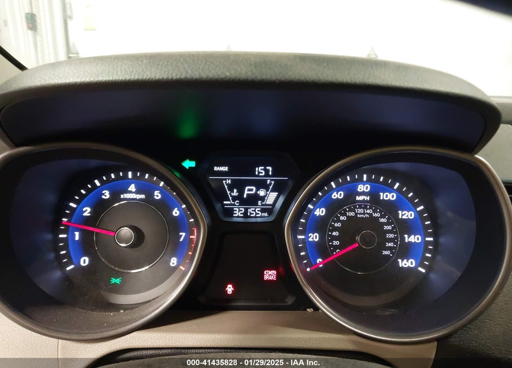 2016 HYUNDAI ELANTRA VIN: 5NPDH4AE4GH787575