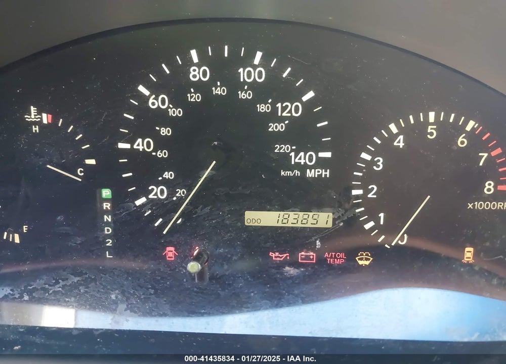2002 LEXUS RX 300 VIN: JTJHF10U520244897
