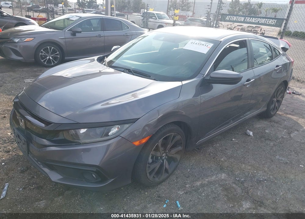 2019 HONDA CIVIC VIN: 2HGFC2F84KH530157