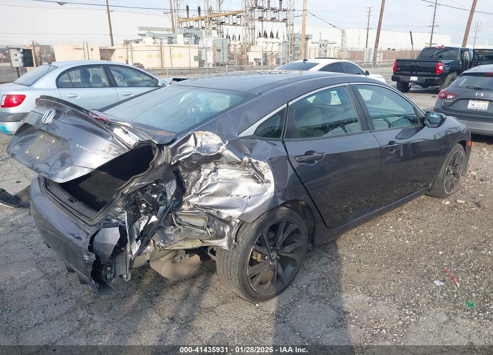 2019 HONDA CIVIC VIN: 2HGFC2F84KH530157