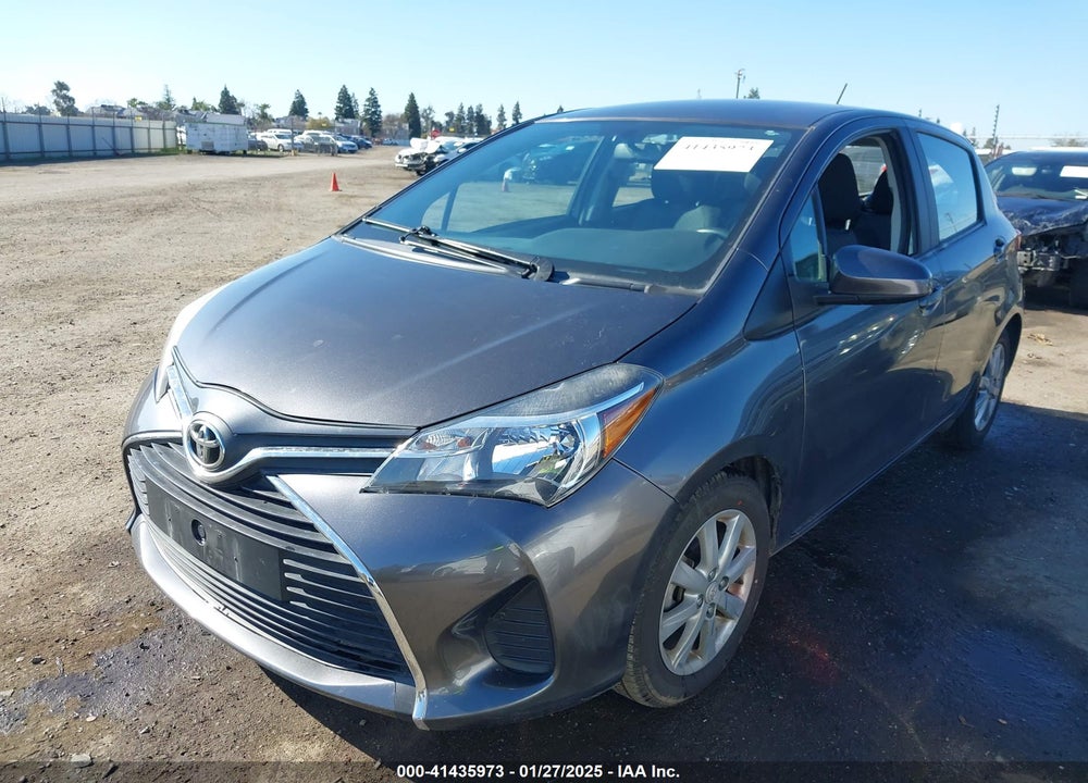 2015 TOYOTA YARIS VIN: VNKKTUD34FA022251
