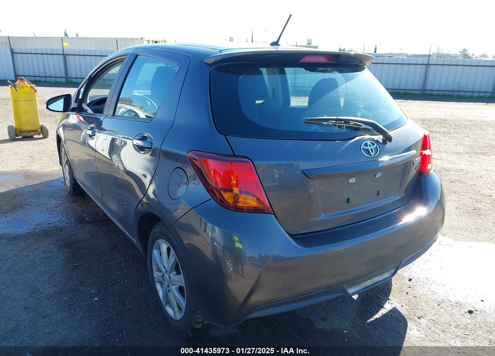 2015 TOYOTA YARIS VIN: VNKKTUD34FA022251
