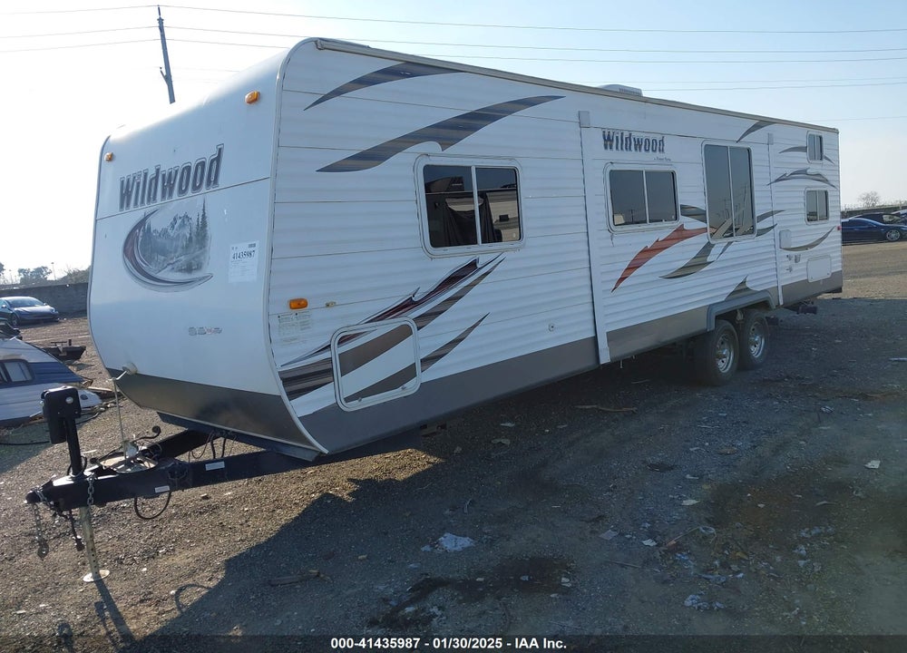 2012 FOREST RIVER WILDWOOD VIN: 4X4TWDD21CC041958