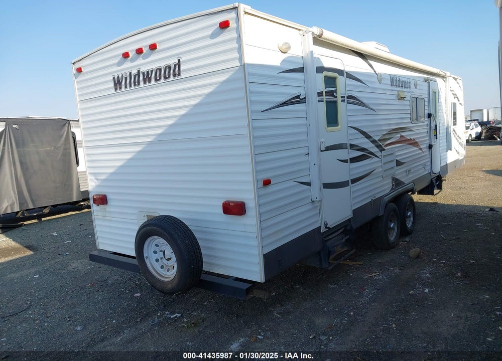 2012 FOREST RIVER WILDWOOD VIN: 4X4TWDD21CC041958