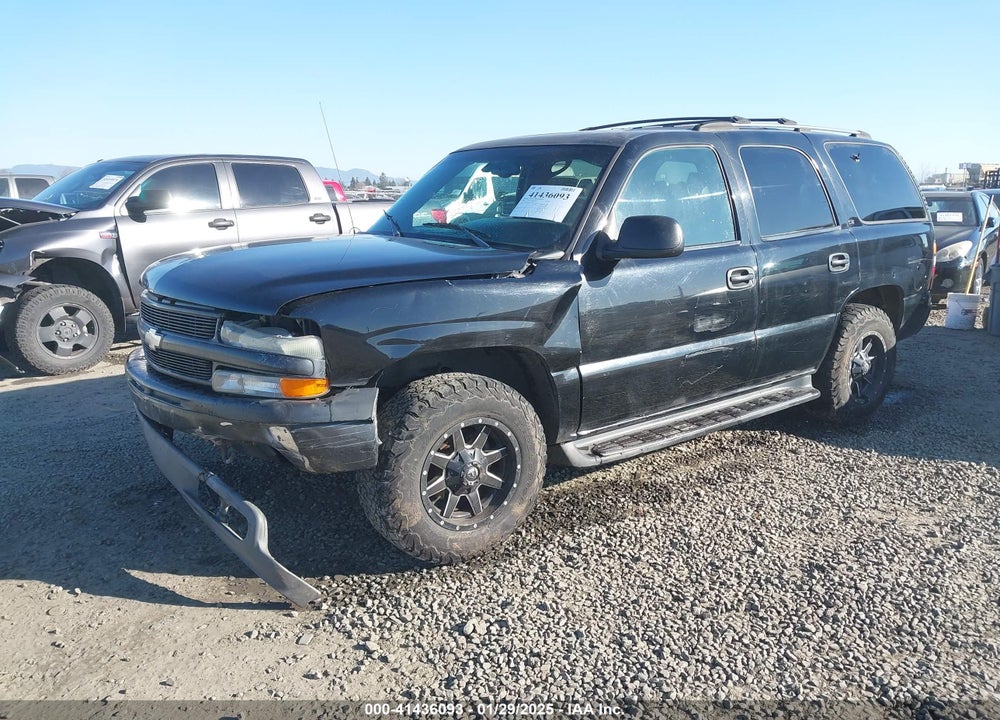 2001 CHEVROLET TAHOE LS VIN: 1GNEC13T81R141783