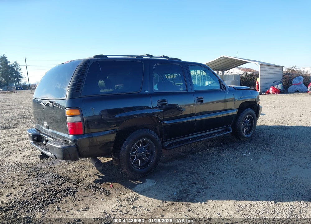 2001 CHEVROLET TAHOE LS VIN: 1GNEC13T81R141783