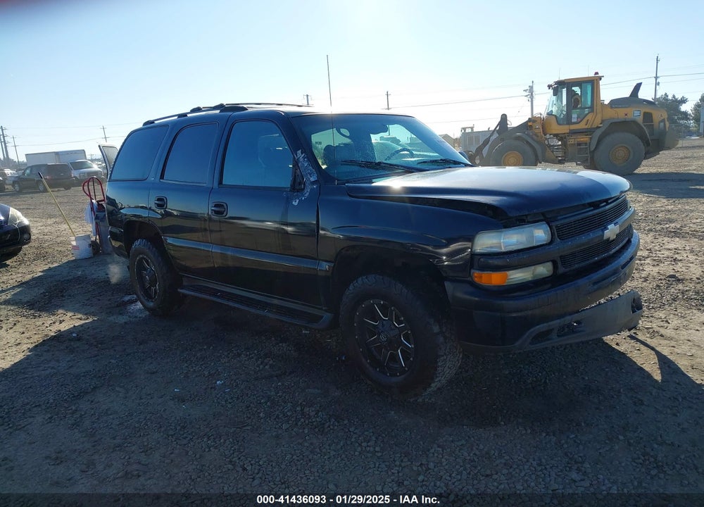 2001 CHEVROLET TAHOE LS VIN: 1GNEC13T81R141783