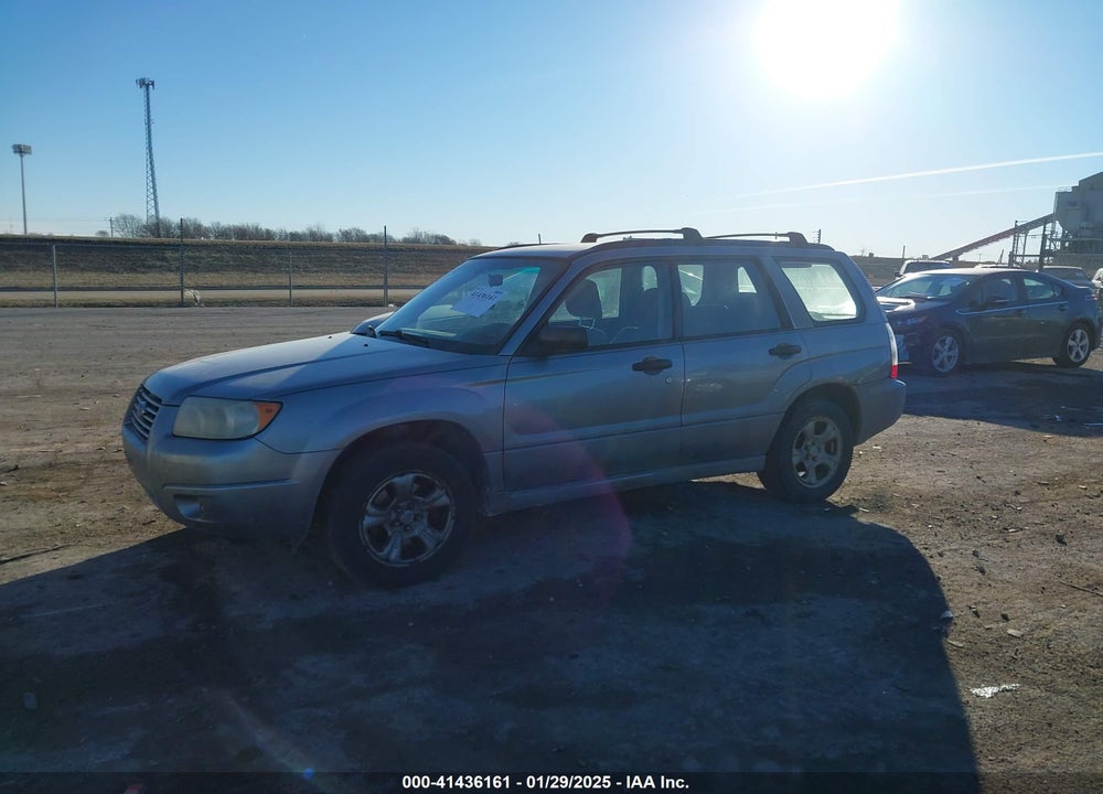 2007 SUBARU FORESTER 2.5X VIN: JF1SG63657H742869