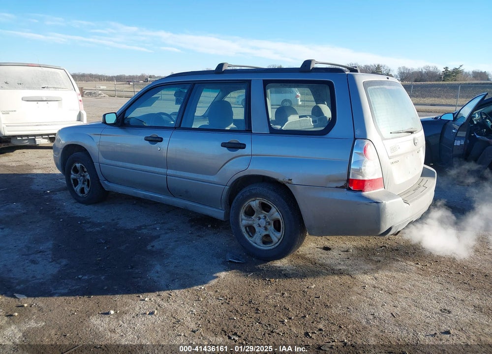 2007 SUBARU FORESTER 2.5X VIN: JF1SG63657H742869