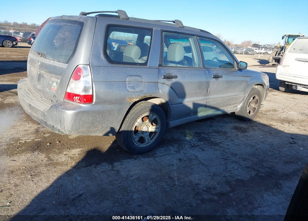 2007 SUBARU FORESTER 2.5X VIN: JF1SG63657H742869
