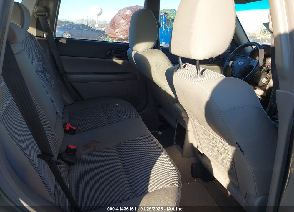 2007 SUBARU FORESTER 2.5X VIN: JF1SG63657H742869