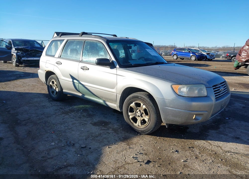 2007 SUBARU FORESTER 2.5X VIN: JF1SG63657H742869