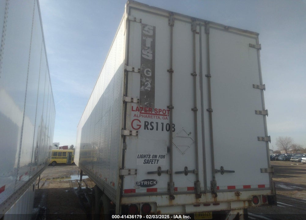 1999 STRICK TRAILERS SEMI TRAILER VIN: 1S12E9538XE441108