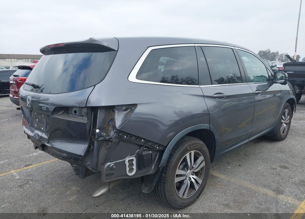 2017 HONDA PILOT EX-L VIN: 5FNYF5H69HB030604