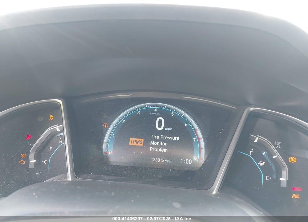 2017 HONDA CIVIC VIN: 19XFC1F38HE013199