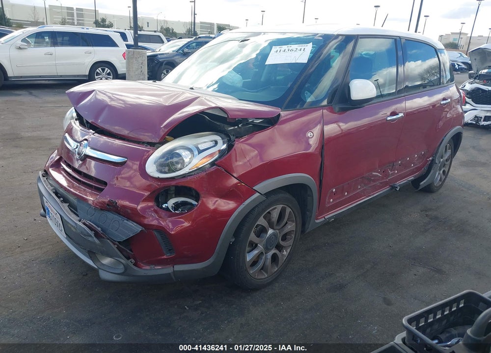 2016 FIAT 500L TREKKING VIN: ZFBCFADH4GZ037918