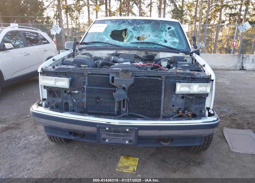 1997 CHEVROLET K1500 FLEETSIDE VIN: 1GCEK14M5VE117800