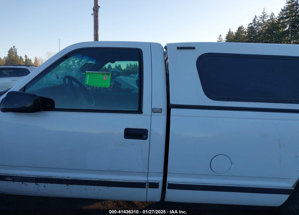 1997 CHEVROLET K1500 FLEETSIDE VIN: 1GCEK14M5VE117800