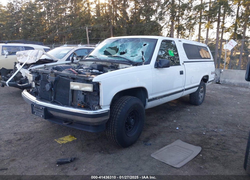 1997 CHEVROLET K1500 FLEETSIDE VIN: 1GCEK14M5VE117800