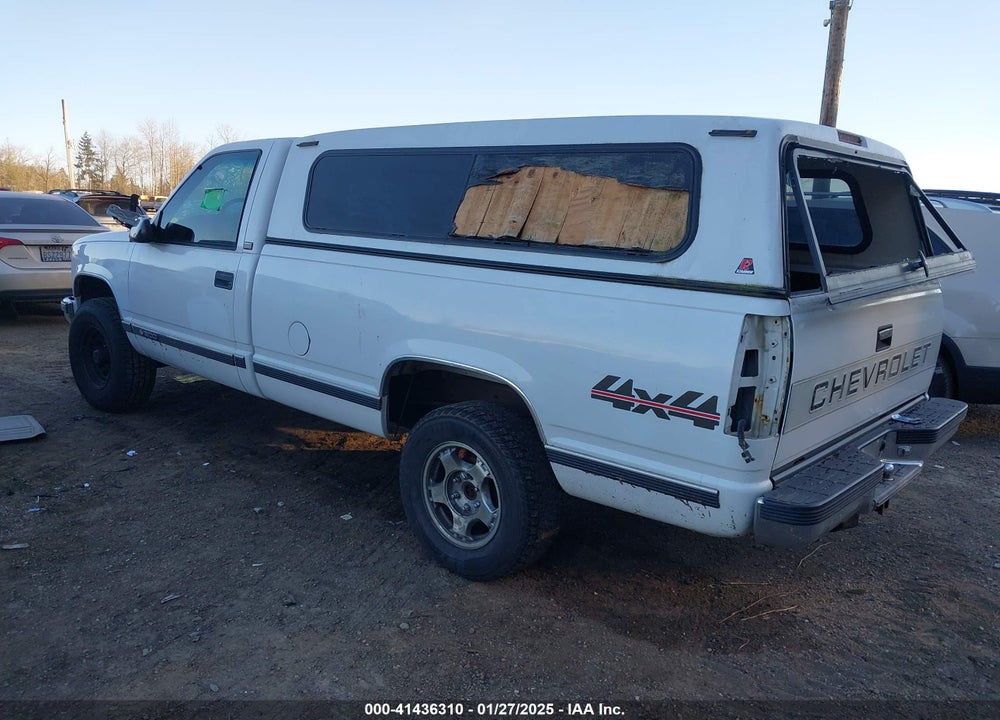 1997 CHEVROLET K1500 FLEETSIDE VIN: 1GCEK14M5VE117800