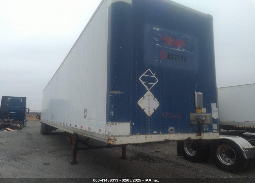 1999 STRICK TRAILERS UNKNOWN VIN: 1S12E9534XE432194