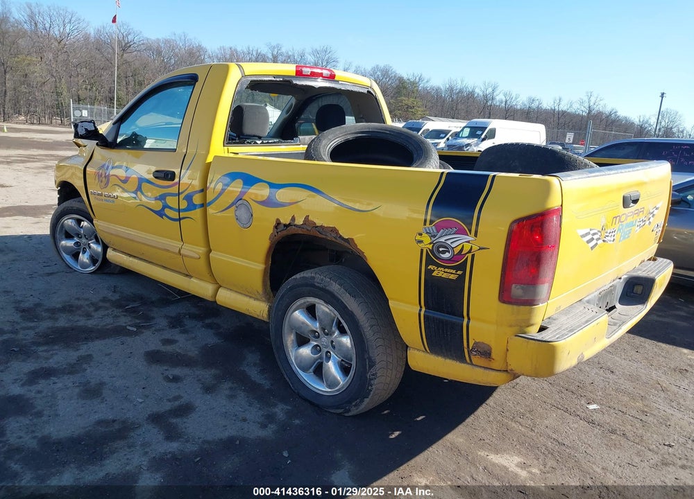 2005 DODGE RAM 1500 SLT/LARAMIE VIN: 1D7HU16D35J524581