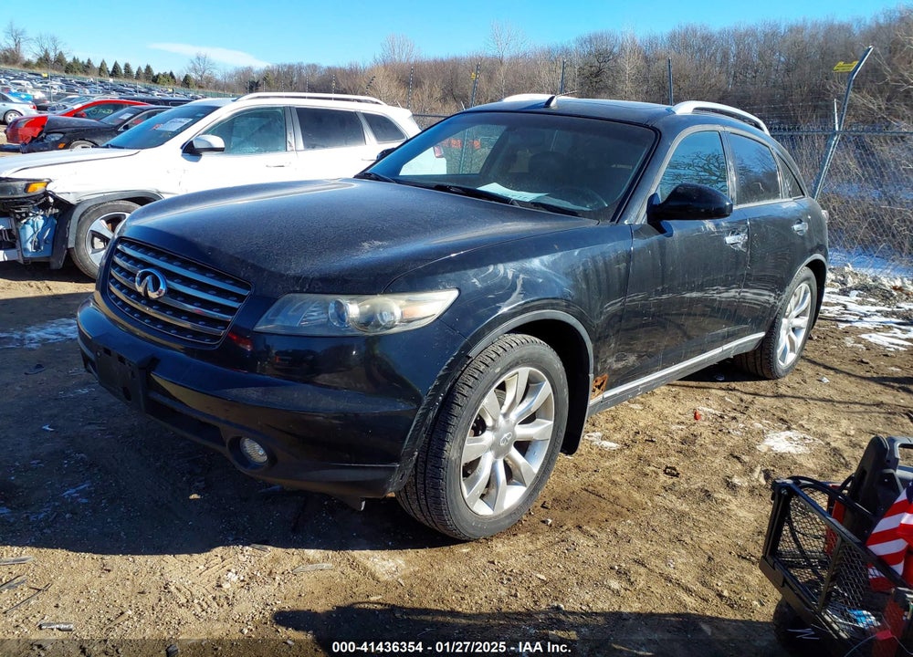 2005 INFINITI FX45 VIN: JNRBS08W15X401812